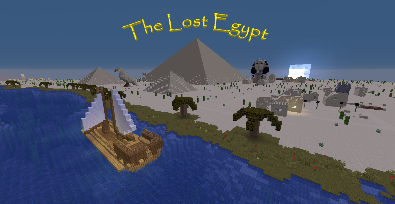 İndir The Lost Egypt için Minecraft 1.16.3